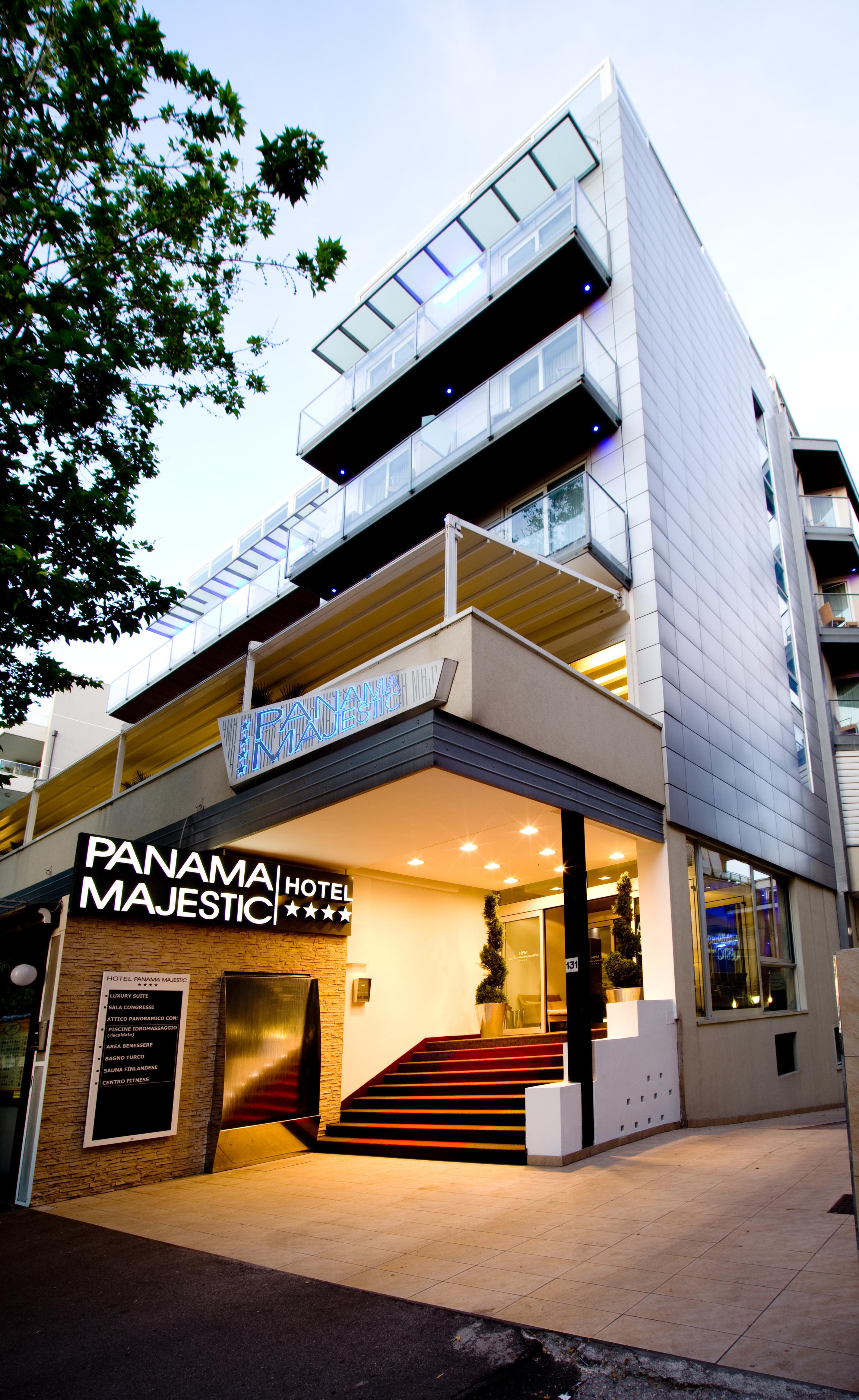 Hotel Panama Majestic Римини Экстерьер фото