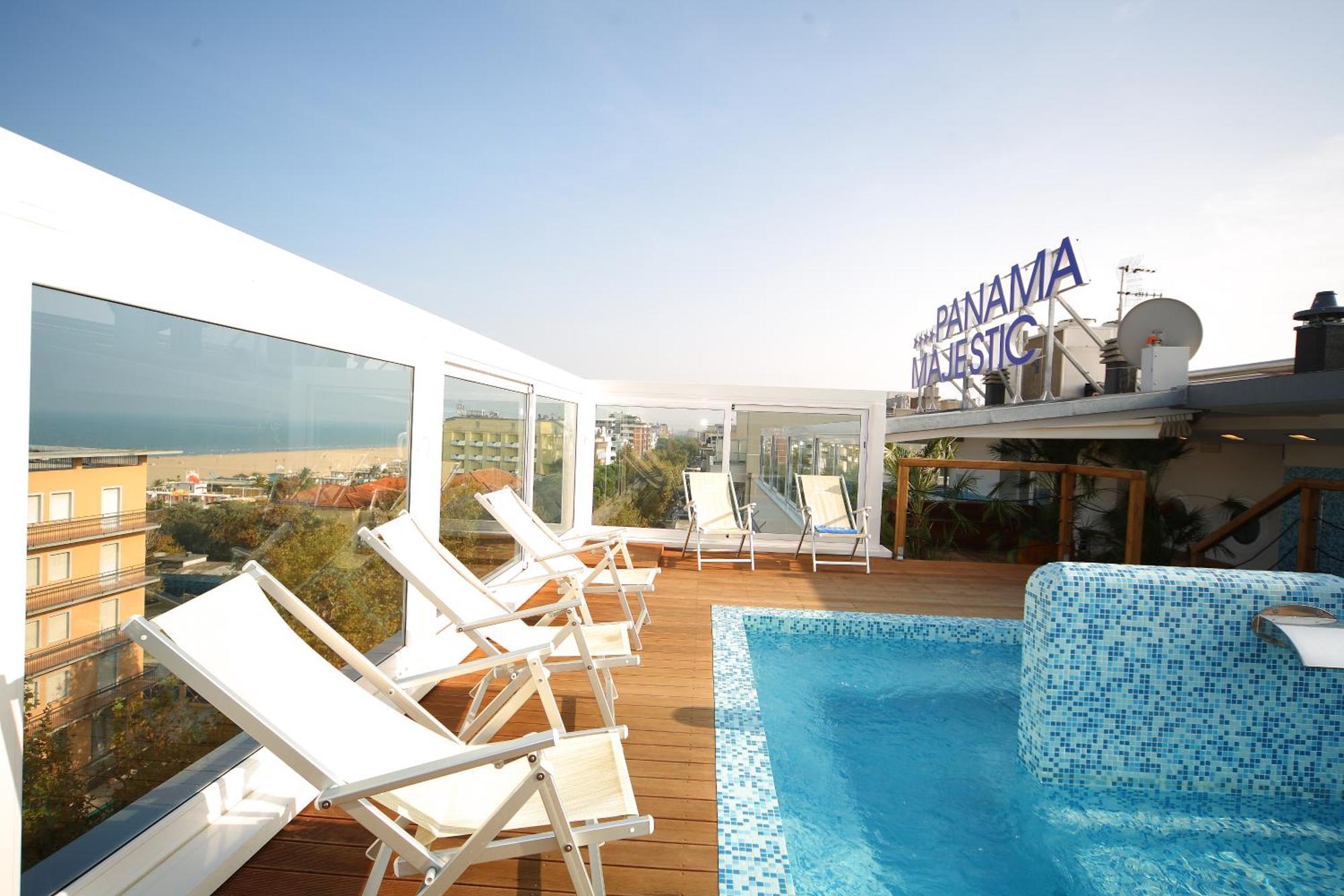 Hotel Panama Majestic Римини Экстерьер фото